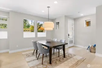 Large dining room