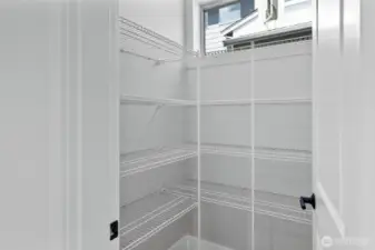 Hall closet