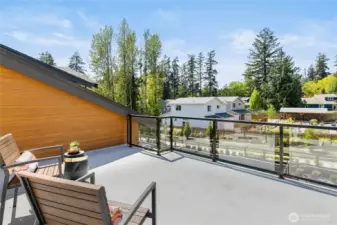 Roof top deck