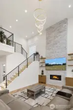 open floor plan