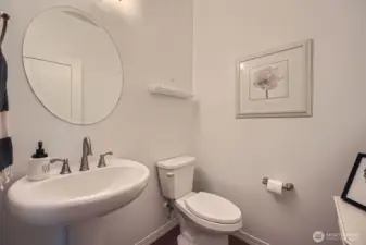Guest half bathroom