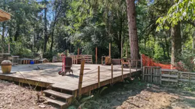 Large deck - needs a little love