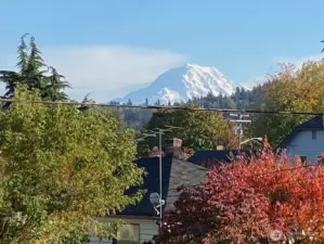 Mr. Rainier View from the upper unit