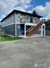 Alley Access with 3 Parking spots