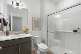 Main floor bathroom.