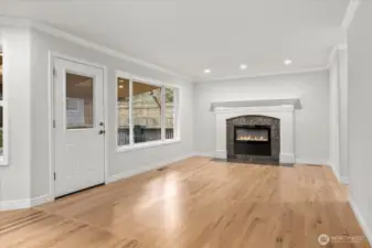 Electric LED Fireplace