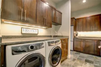 Laundry area