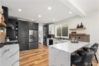 2025 Kitchen Remodel with Quartz Counters and Custom Cabinets