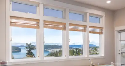 This could be your view every day. View from primary suite looking West.