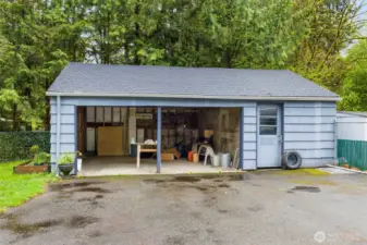 2 car carport and extra storage