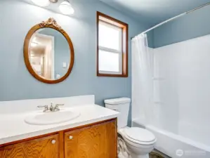 Hall Bathroom w/ Tub Shower combo