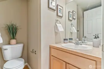 3/4 lower level bathroom