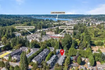 Prime location near shopping, dining, and recreation, with easy Eastside or Seattle commutes.