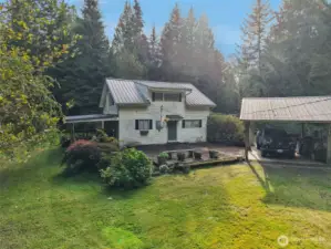 Clearly a ton of potential, this home is an opportunity to live on two acres with large shop & 200 electrical amp service available.