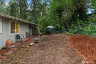 Low maintenance back yard