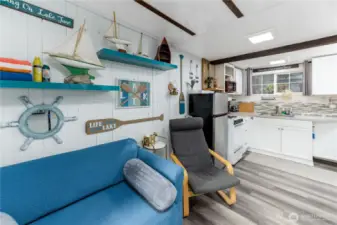 ADU living/kitchen space