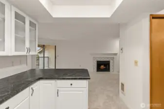 New kitchen backsplash.