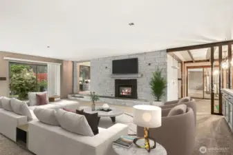 Living Room  (virtually staged)