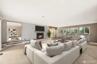 Living Room  (virtually staged)