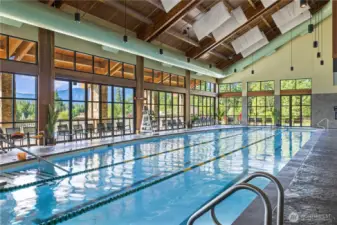 Indoor & Outdoor pools and hot tubs, two water slides and a full gym included
