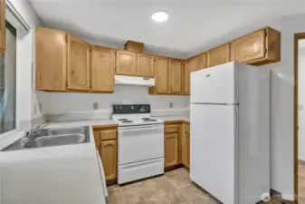 ~ Kitchen cabinets offer substantial additional storage & there is also the ceiling to floor pantry on the right wall before you enter the laundry area. ~