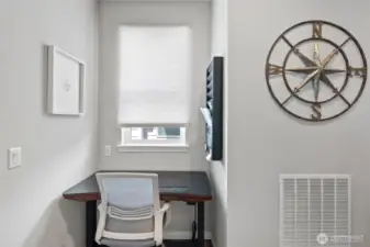 Main level workspace