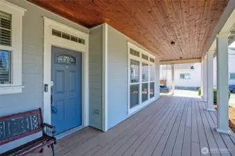 Welcome guests in style from your cozy and inviting front porch.