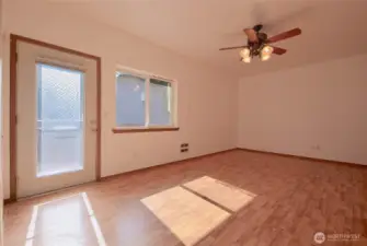 Flex space is light and bright, can be used for many uses.