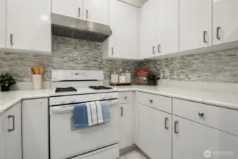 Gas Stove + New Hood