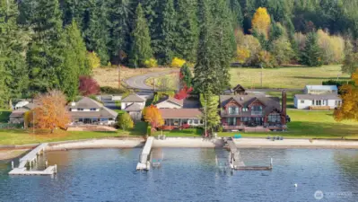 Lake Whatcom Park steps away