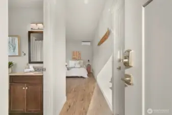 Guest house off the detached garage