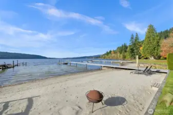 Beautiful sandy beach