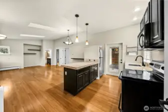 Upstairs Kitchen & Great Room