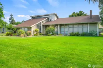 The community clubhouse.