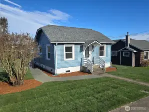 New Roof and Landscaping