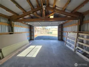 Power and Remote Garage Door (built in 2017)