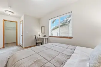 1st bedroom also includes walk-in closet