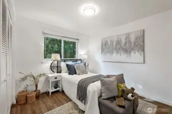 Second upper-floor bedroom