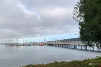 Nearby Port Hadlock's Marina