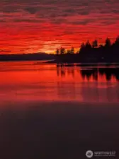 Incredible January 2025 sunset (taken by owner).