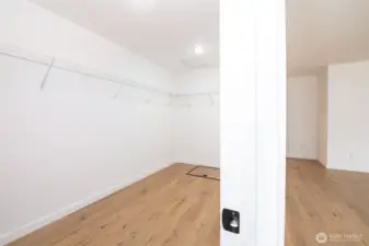 Primary Walk-In Closet