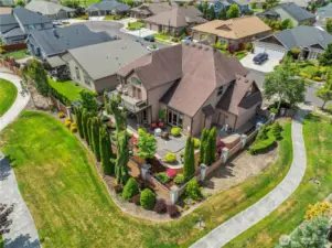 Fenced, private backyard retreat will take you away!