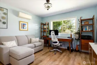 3rd bedroom currently used as a home office.