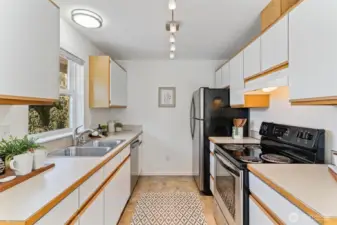 Kitchen with all appliances included