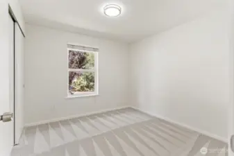 Spacious room for your office, home gym or guest room.