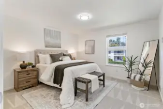 Primary suite made for you with full bathroom attached
