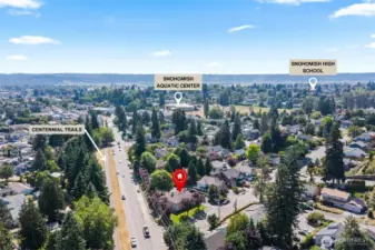 Minutes from Snohomish Aquatic Center, Downtown Snohomish, & Centennial Trail