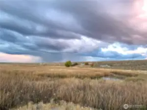 Property sunset view