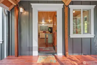 Covered Front Porch