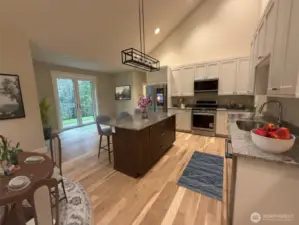 KITCHEN - VIRTUALLY STAGED